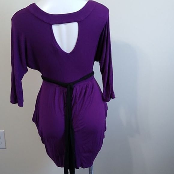 Bebe Lillian jeweled long sleeve dress XS - Picture 7 of 8